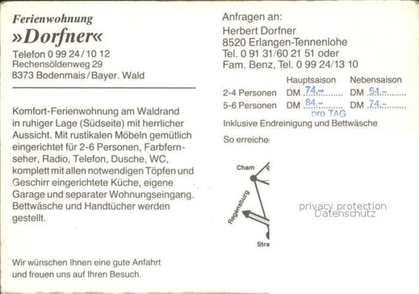 Bodenmais Ferienwohnung Dorfner – Bild 2