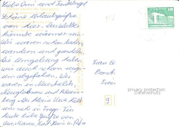Flecken Zechlin FDGB Erholungsheim Kirche Schwarzer See – Bild 2