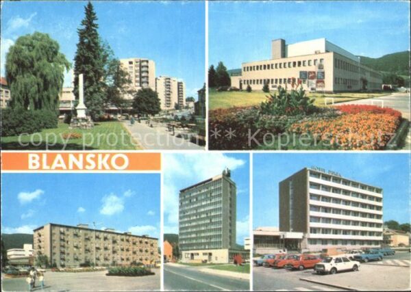 Blansko Okresni mesto a stredisko zelezarskeho