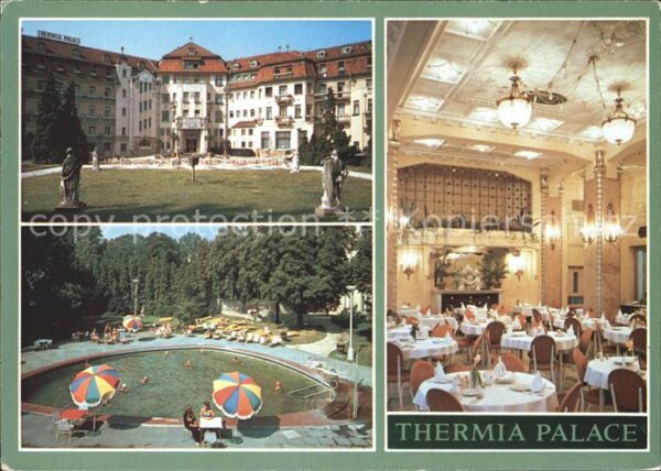 Piestany Thermia Palace Swimmingpool Speisesaal