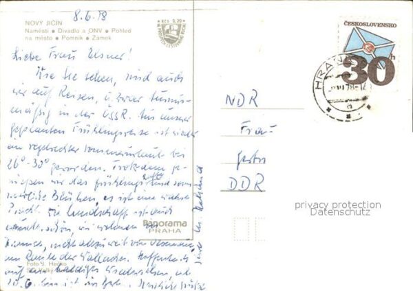 Novy Jicin Neutitschein Namesti Divadlo a ONV Pohled na mesto P – Bild 2