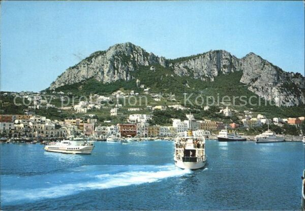 Capri Marina Grande Fähre Dampfer