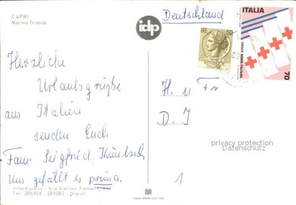 Capri Marina Grande Fähre Dampfer – Bild 2