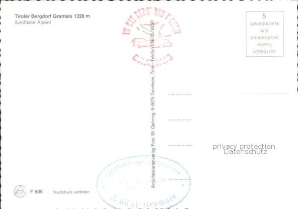 Gramais Bergdorf Kirche Lechtaler Alpen – Bild 2