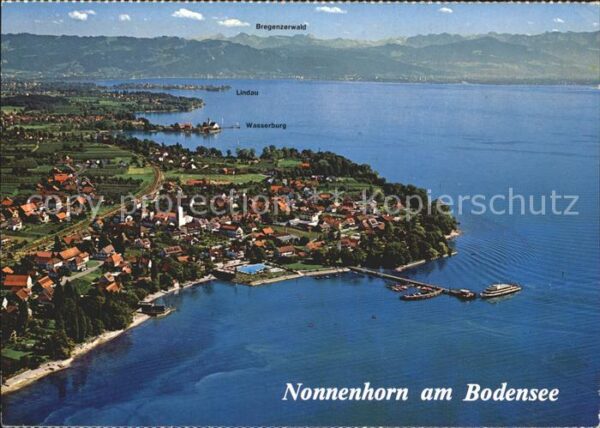 Nonnenhorn mit Blick zum Bregenzerwald Fliegeraufn