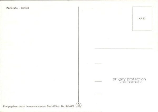 Karlsruhe Schloss Fliegeraufnahme – Bild 2