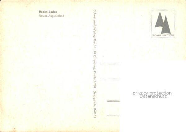 Baden-Baden Neues Augustabad Kapelle – Bild 2
