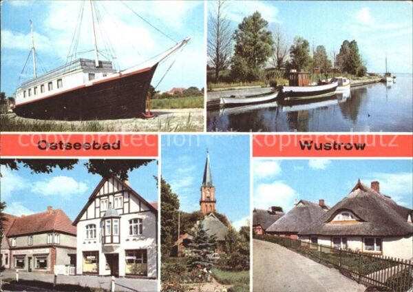 Wustrow Ostseebad Betriebsferienheim Plamag Plauen Hafen