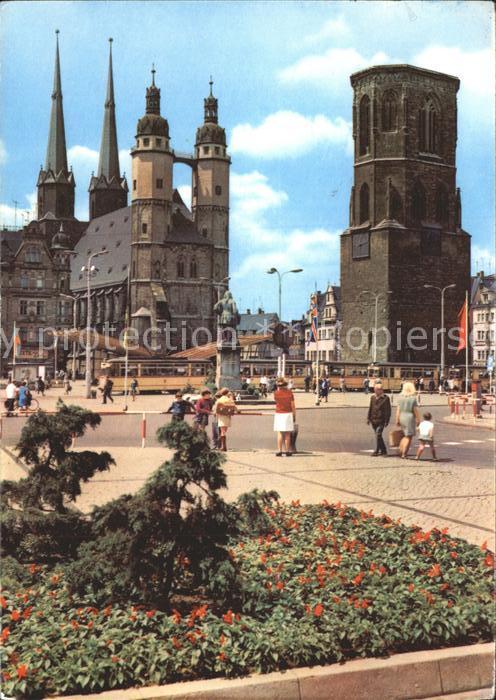 Halle Saale Markt Kirche Turm