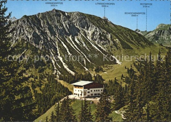 Nesselwaengle Tirol Gimpelhaus Blick gegen Krinnenspitze Kr