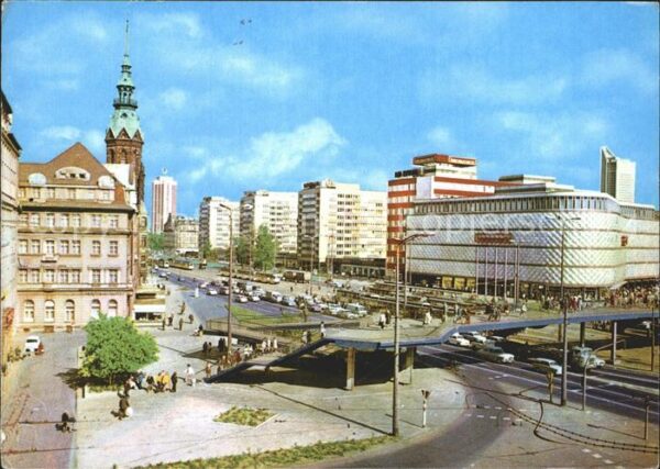 Leipzig Warenhaus Konsument am Brühl Messestadt