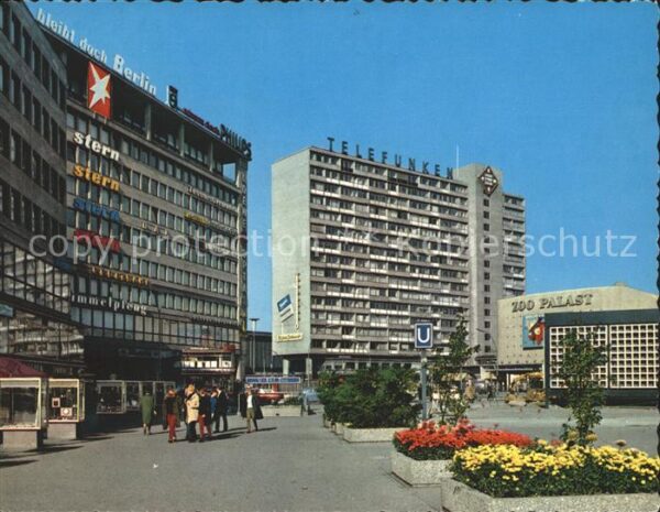 Berlin Hochhäuser am Zoo Breitscheidplatz