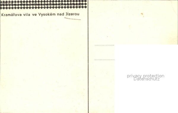 Jizerou Kramarova vila ve Vysokem – Bild 2