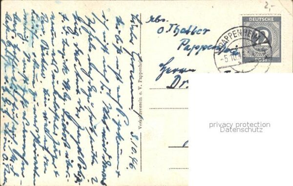 Pappenheim Mittelfranken Heilstätte Luftkurort – Bild 2