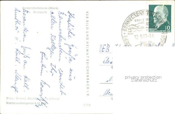 Benneckenstein Kurpark Kirche – Bild 2