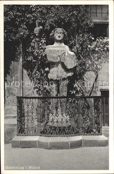 Quedlinburg Roland Statue