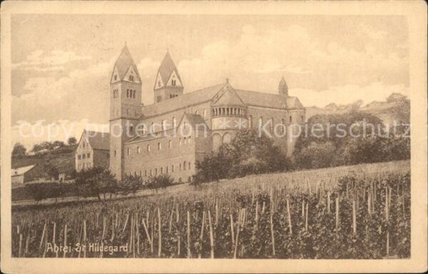 Eibingen Abtei St Hildegard Weinberg