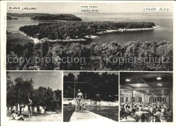 Porec Plava Laguna  Strand Restauration