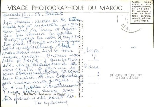 Rabat Marokko Mahatma du Pacha – Bild 2