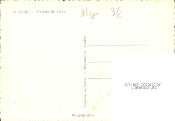 Oran Algerie Mosquee du Pacha – Bild 2