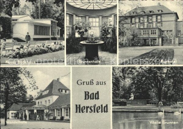 Bad Hersfeld Neues Badehaus Brunnehalle Kurhotel Wan