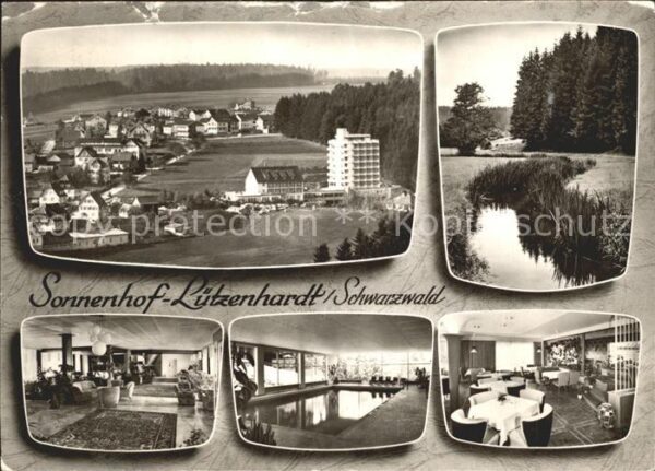 Luetzenhardt Total Sonnenhof Hotelhalle Schwimmbad G