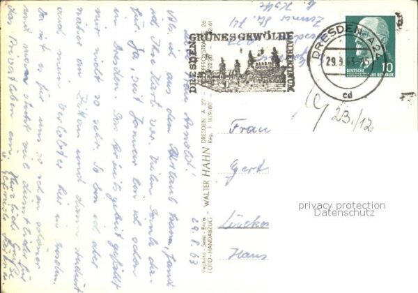 Dresden Fürstenzug am Schloss – Bild 2