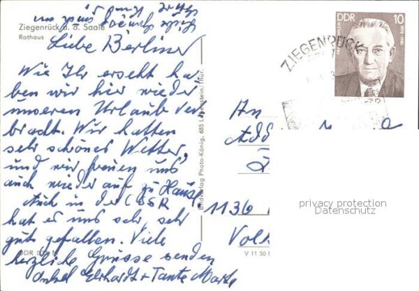 Ziegenrueck Saale Rathaus – Bild 2