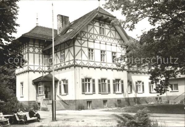 Bad Klosterlausnitz Eigenheim des Sanatoriums