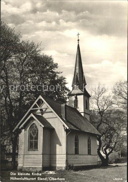 Elend Harz Die kleinste Kirche