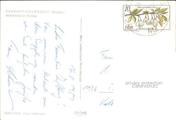 Ehrenfriedersdorf Erzgebirge Wehrkirche St Nicklas – Bild 2