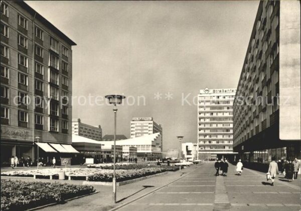 Leipzig Blick zum Sachsenplatz