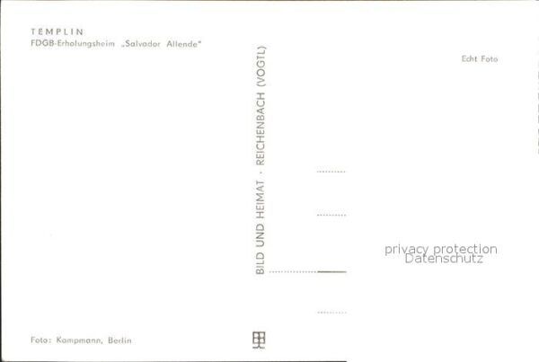 Templin FDGB Erholungsheim Salvador Allende – Bild 2