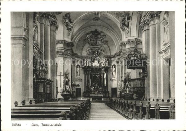 Fulda Dom Innenansicht
