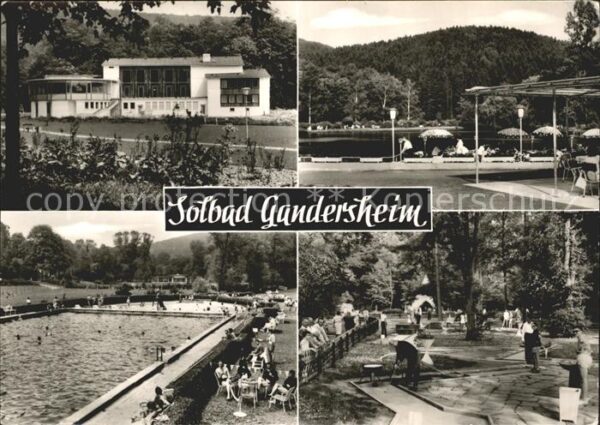 Bad Gandersheim Solbad Kurhaus Osterbergsee Freibad Kle
