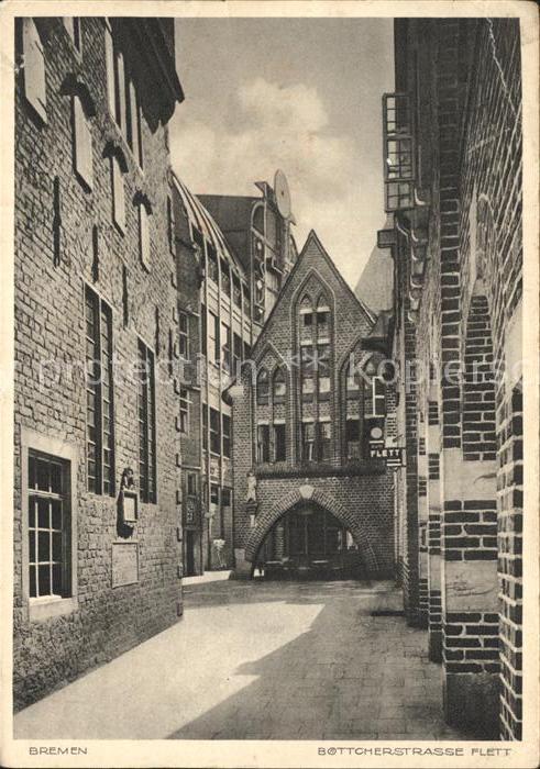 Bremen Böttcherstrasse Flett