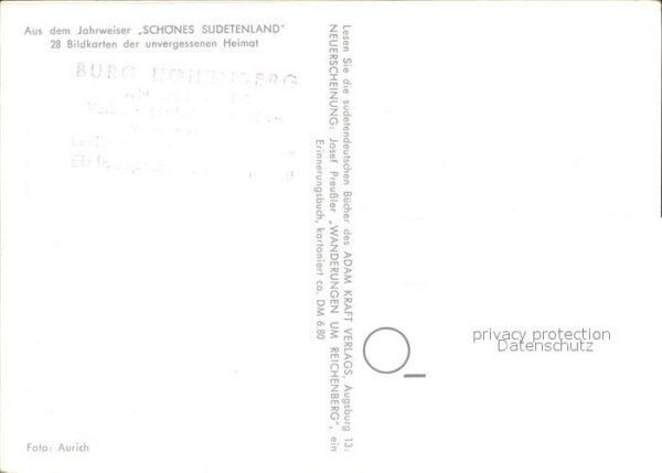Reichenberg Liberec Boehmen Rathaus Jahrweiser Schönes Sudetenland – Bild 2