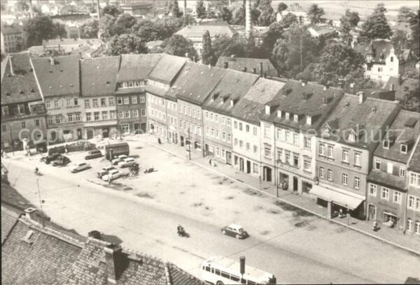 Frankenberg Sachsen Platz der Einheit