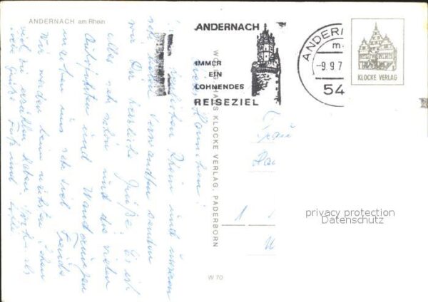 Andernach Rheinanlagen Rheintor Stadtansicht Rund – Bild 2