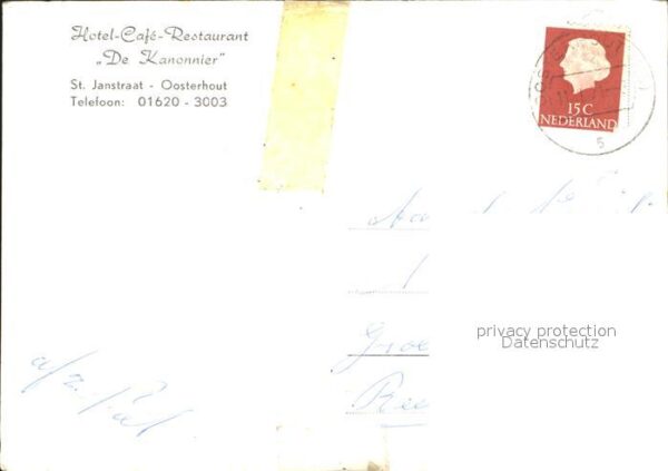 Oosterhout Hotel Cafe Restaurant De Kanonnier Bar – Bild 2