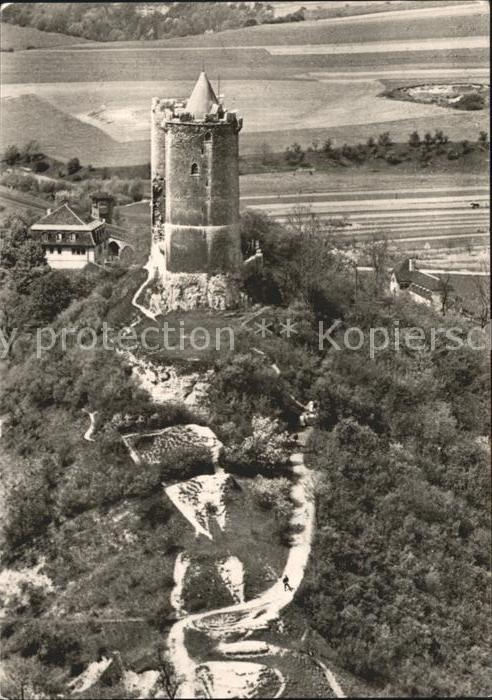 Bad Koesen Saaleck Turm der Rudelsburg
