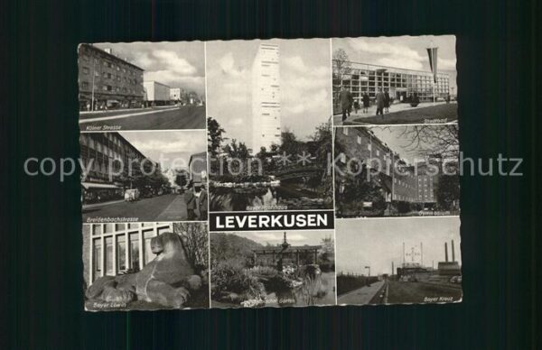 Leverkusen Kölner Str Stadtbad Breidenbachstr Gymn