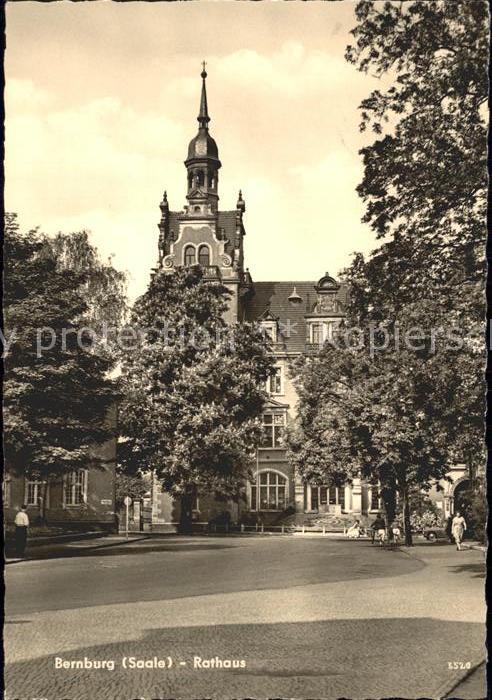 Bernburg Saale Rathaus