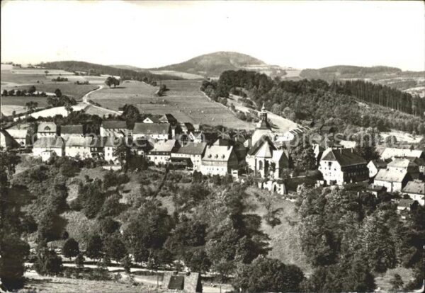 Lauenstein Erzgebirge Panorama