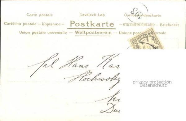 Frauen Gänse Litho – Bild 2