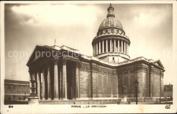 Foto AN Paris (Noyer) Nr. 215 Paris Le Pantheon