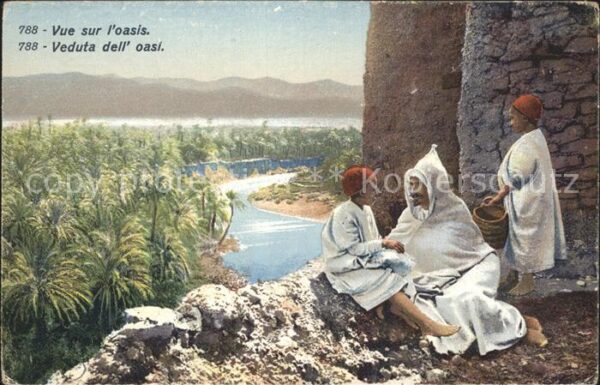 Typen Arabien Vue sur l'oasis