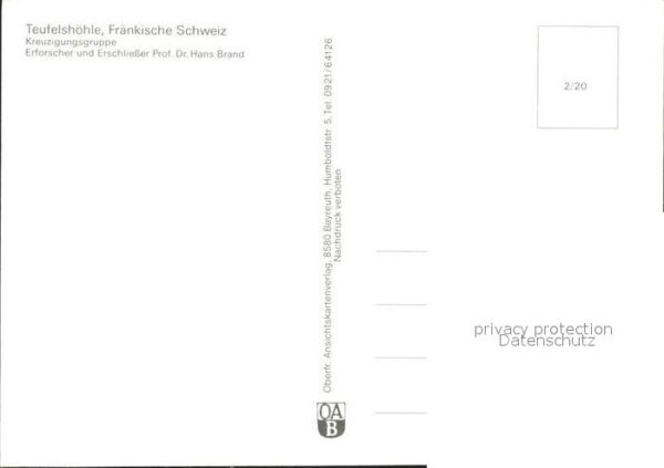 Hoehlen Caves Grottes Teufelshöhle Kreuzigungsgruppe – Bild 2