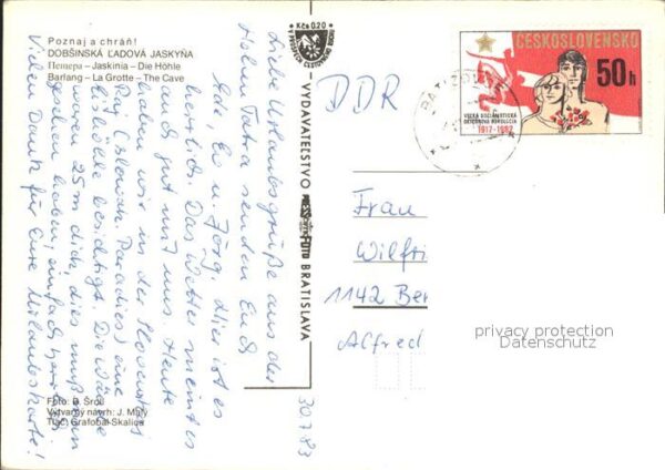 Hoehlen Caves Grottes Dobsinska Ladova Jaskyna – Bild 2