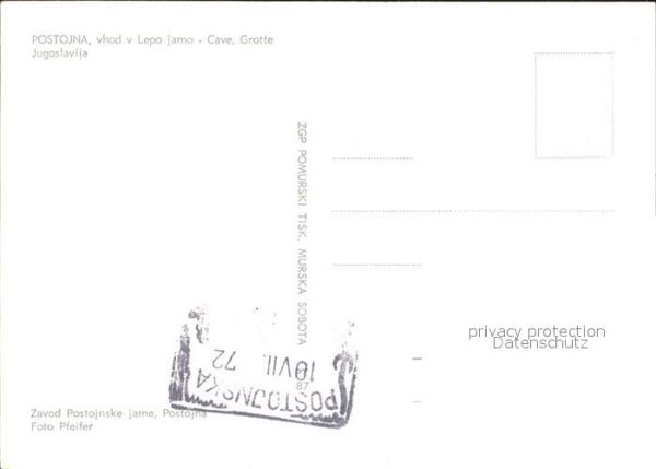 Hoehlen Caves Grottes Postojna Lepo Jamo – Bild 2